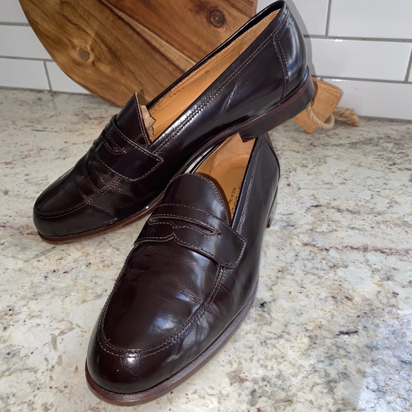 Ralph Lauren Brown Leather Loafers - Picture 5 of 16